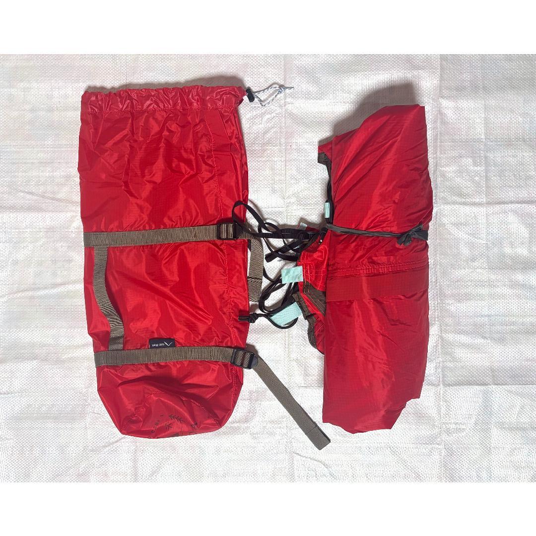 【未使用・廃盤】パンダレッド本体＋インナーDX＋フットプリント/テンマクデザイン