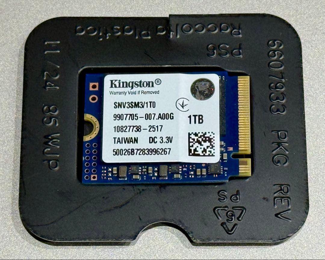 SSD m.2 2230 1TB キングストン SNV3SM3/1T0