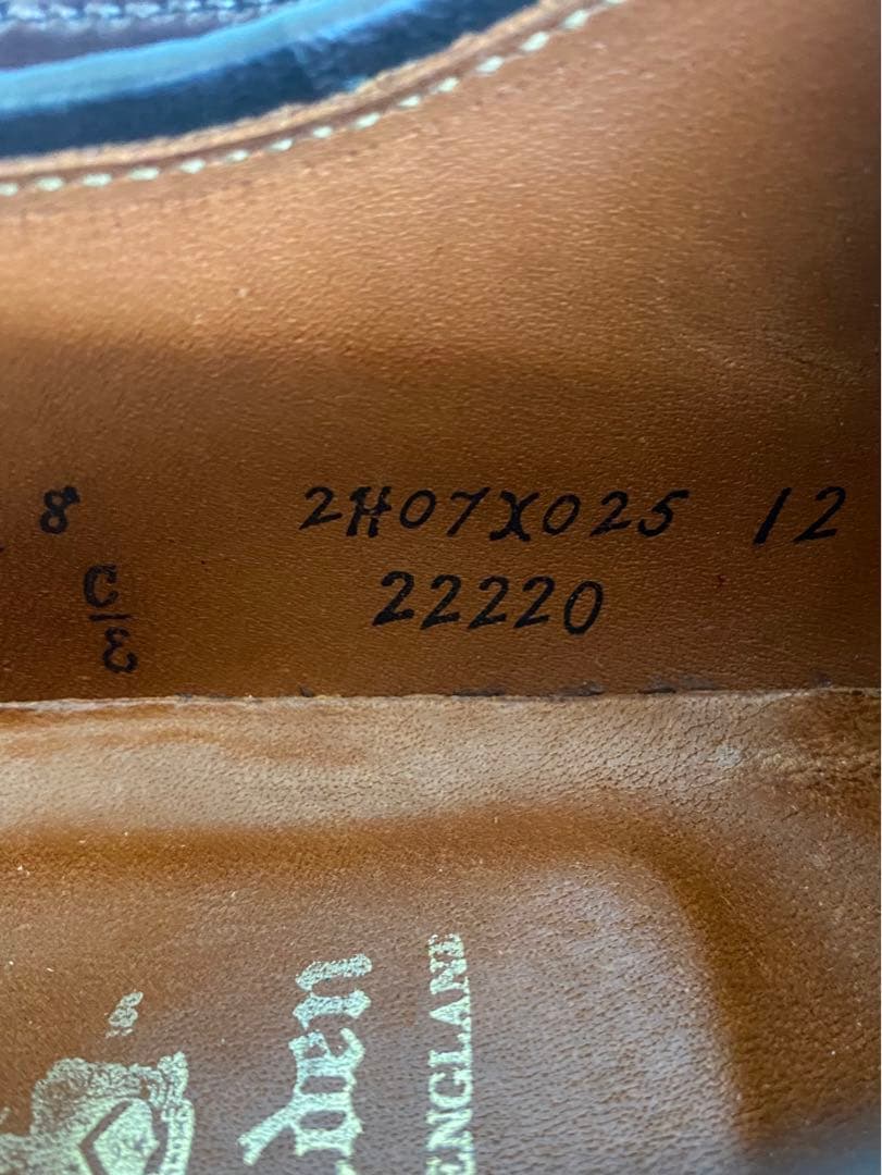 ALDEN #22220 NSTシガーコードバン　8E