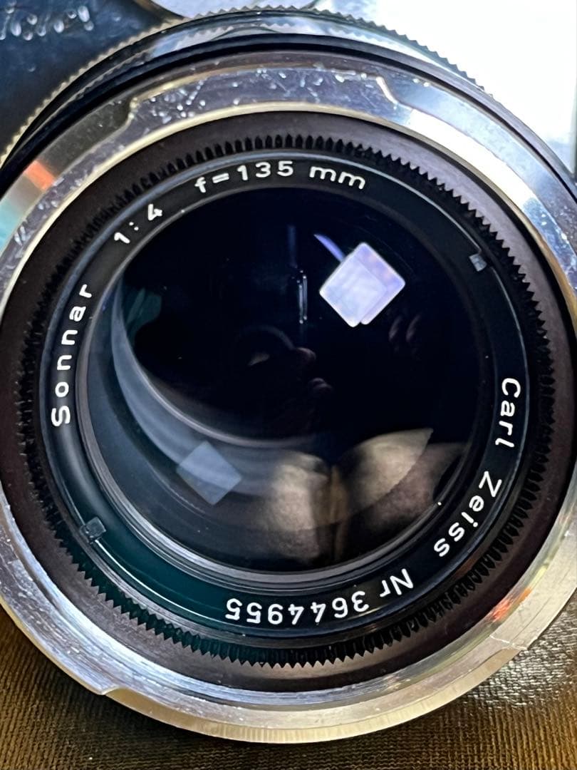 ZEISS IKON CONTAREX 4/135 2/50レンズ2本