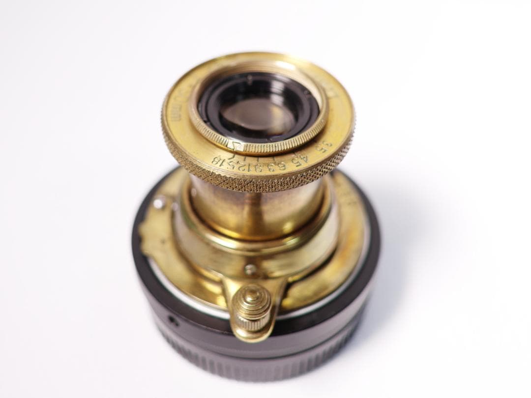 Leica Leitz Elmar 5cm 3.5　マイクロフォーサーズアダプタ