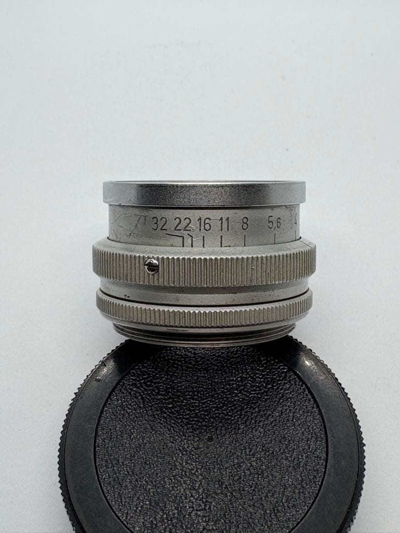 Leica Elmar 9cm 1:4 + OUAGO + マウントアダプター