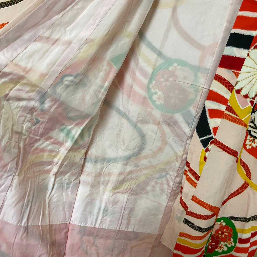 アンティーク　女の子　子供着物　大正ロマン