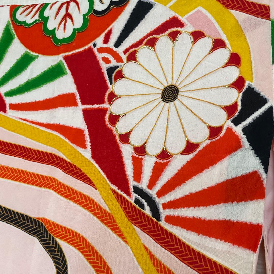 アンティーク　女の子　子供着物　大正ロマン