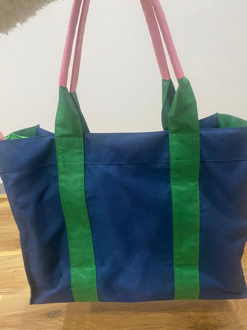 JACK BUNNY トートバッグ ネイビー グリーン