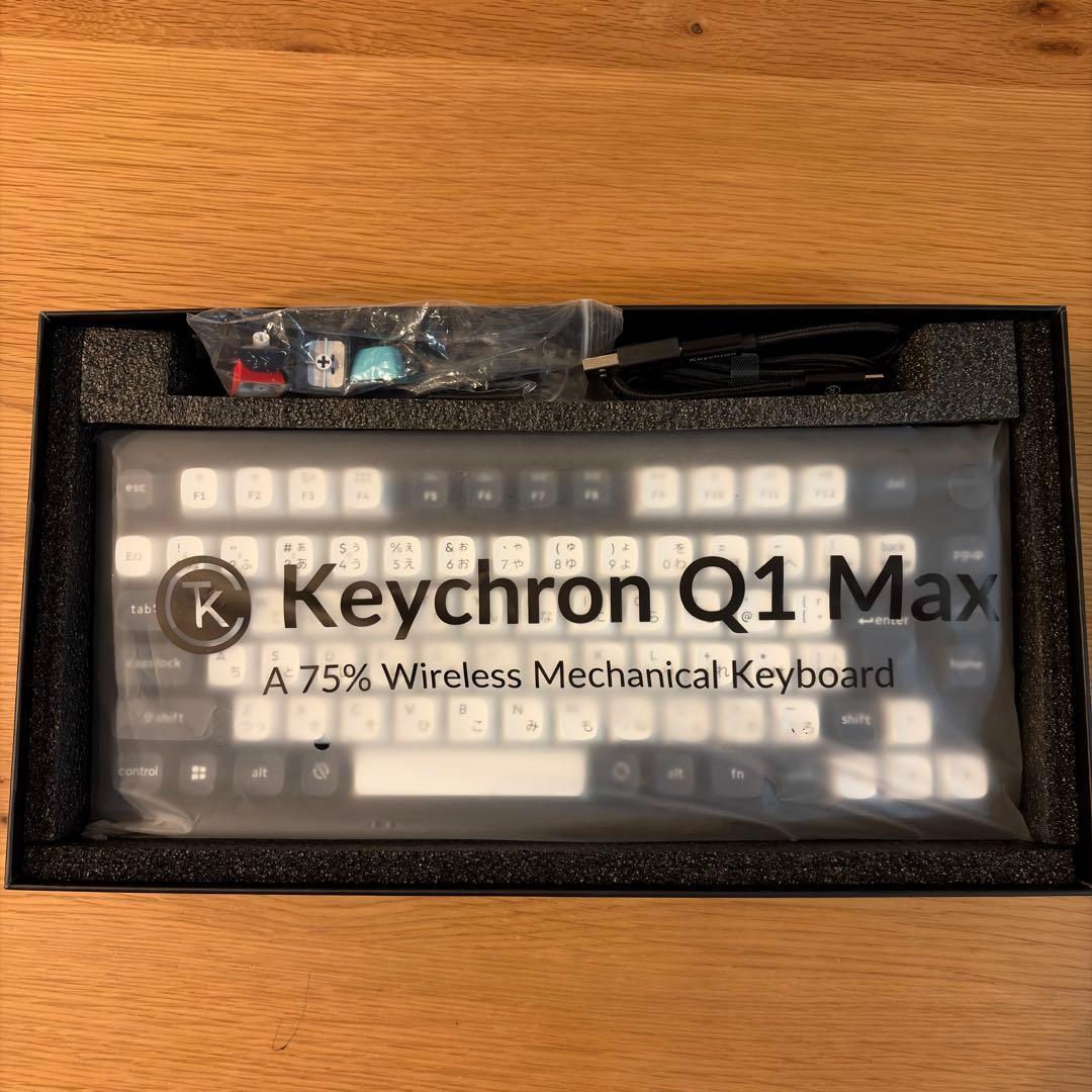 キークロン Keychron Q1 Max バナナ軸メカニカルキーボード