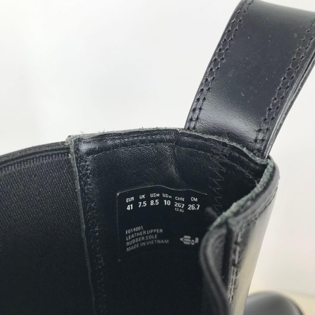 EYTYS　ブーツ　サイドゴア　41　ブラック　レザー