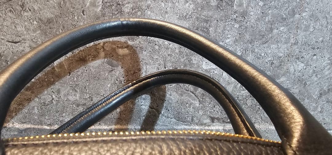 【ほぼ使用せず】 メルセデスベンツ × ブリー コラボ　ビジネスバッグ 本革 黒