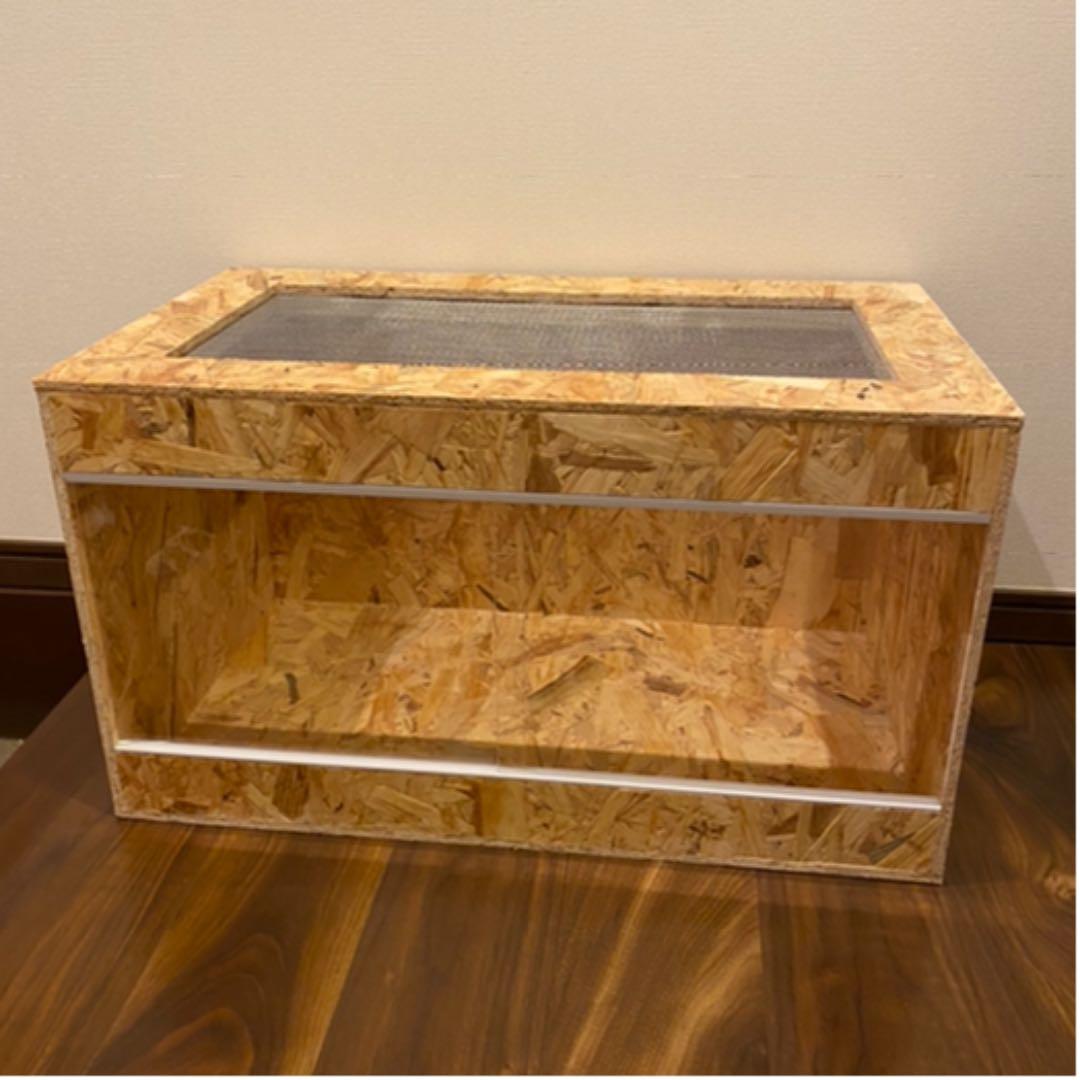 新品　木製ケージ　OSB 爬虫類　両生類　カメレオン　トカゲ　フトアゴ　カメ
