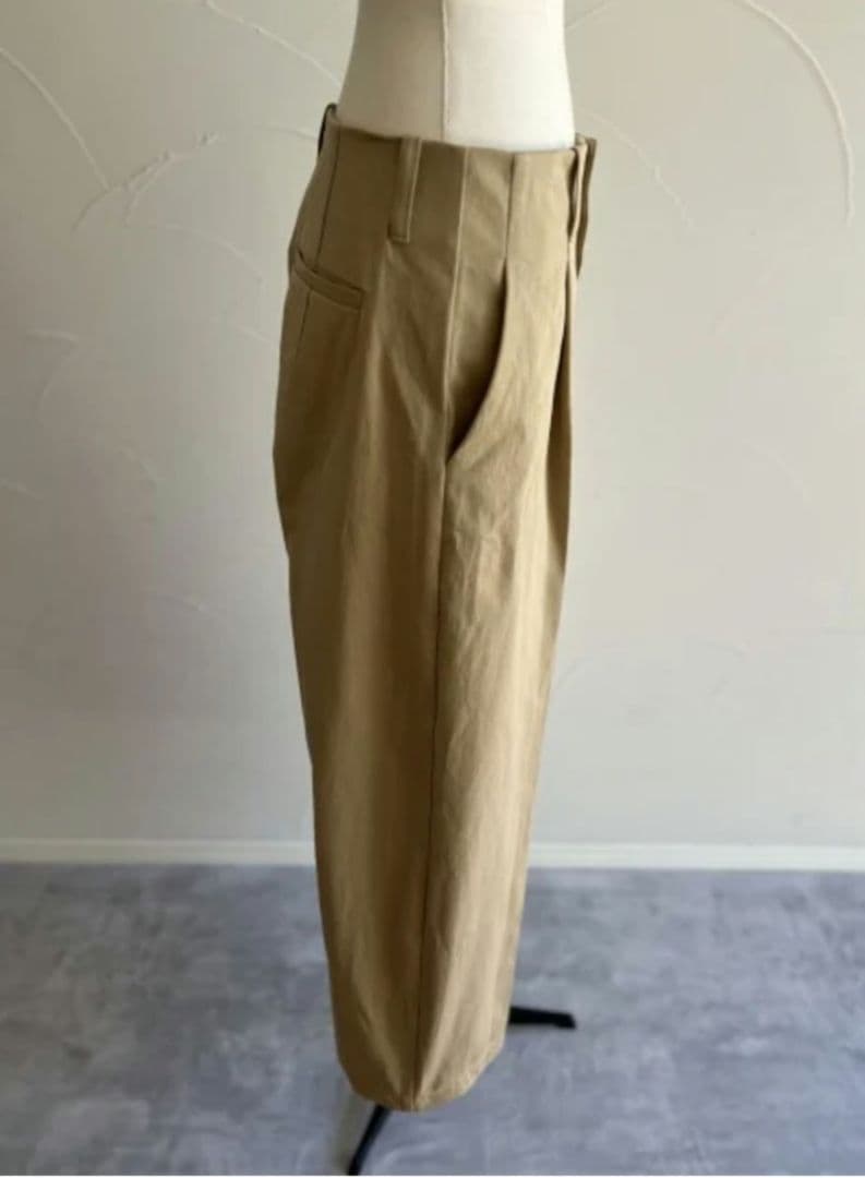 【未使用】エコバッグ付JULYNINE チノパン М ベージュ