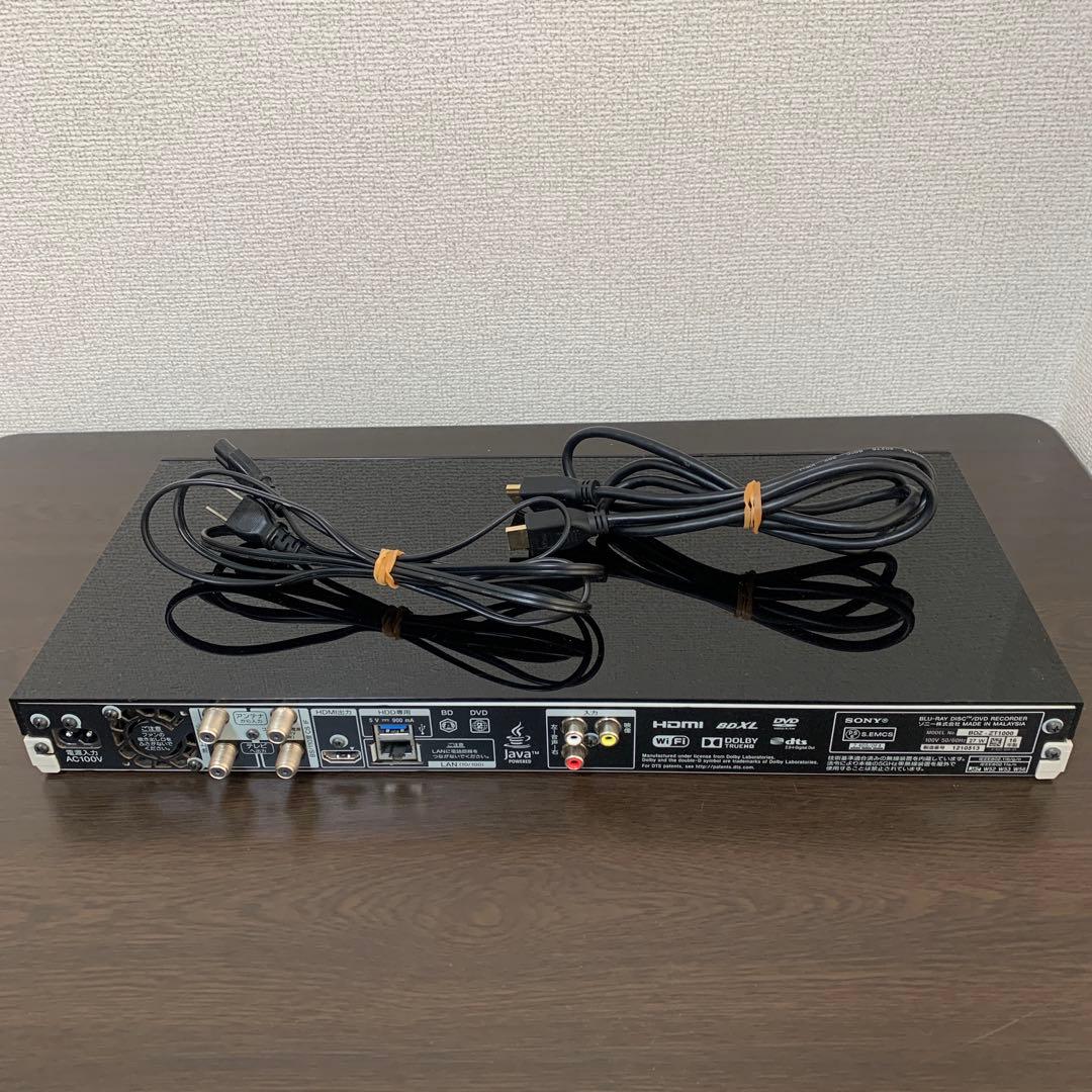SONY BDZ-ZT1000 1TB 3番組録画 動作確認済み