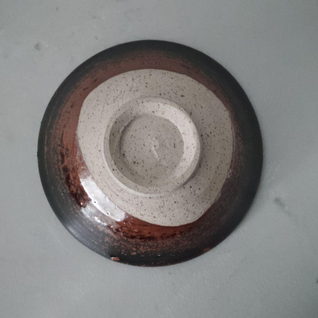 天目茶盌 八代 加藤宇助 秋坂窯 共箱 共布 茶道具 瀬戸赤津の名工 黒茶