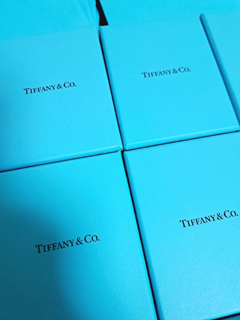 ティファニー 空箱③ 巾着 リボン カード ショップ 袋 12セット 国内現行品
