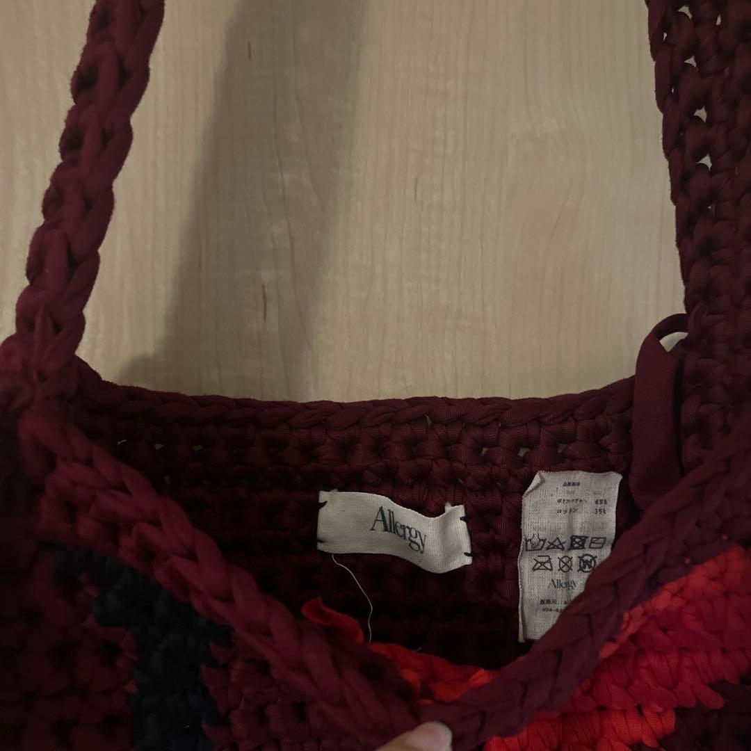 Allergy NY 2wayニットバッグ