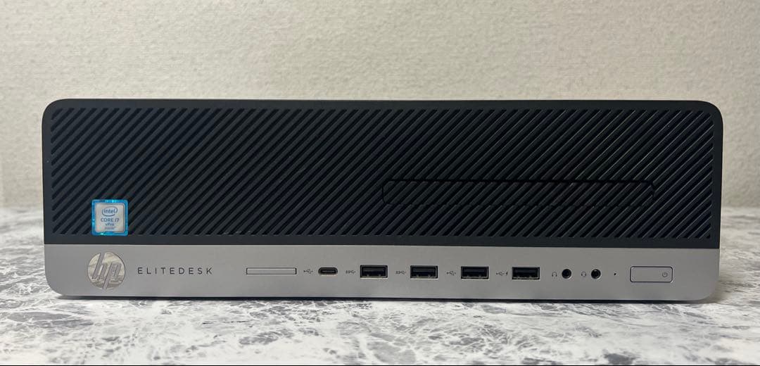 HP EliteDesk 800 G3 SFF i7 メモリ20GB グラボ