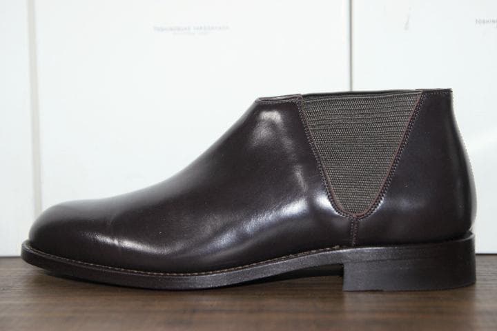 BEAUTIFUL SHOES ミッドカット サイドゴアブーツ 6.5 ブラウン