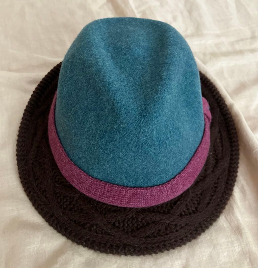 ☆新年セール☆未使用タグ付　ヴィヴィアンウエストウッド中折れ帽　オーブ刺繍