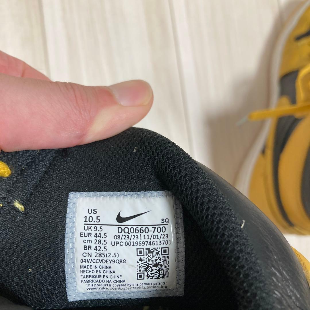 ゴルフ　Air Jordan ハイカットシューズ 黒/黄色