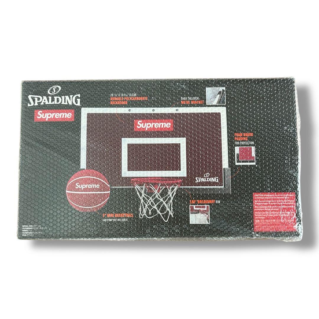 小物 Supreme Spalding Mini Basketball Hoop