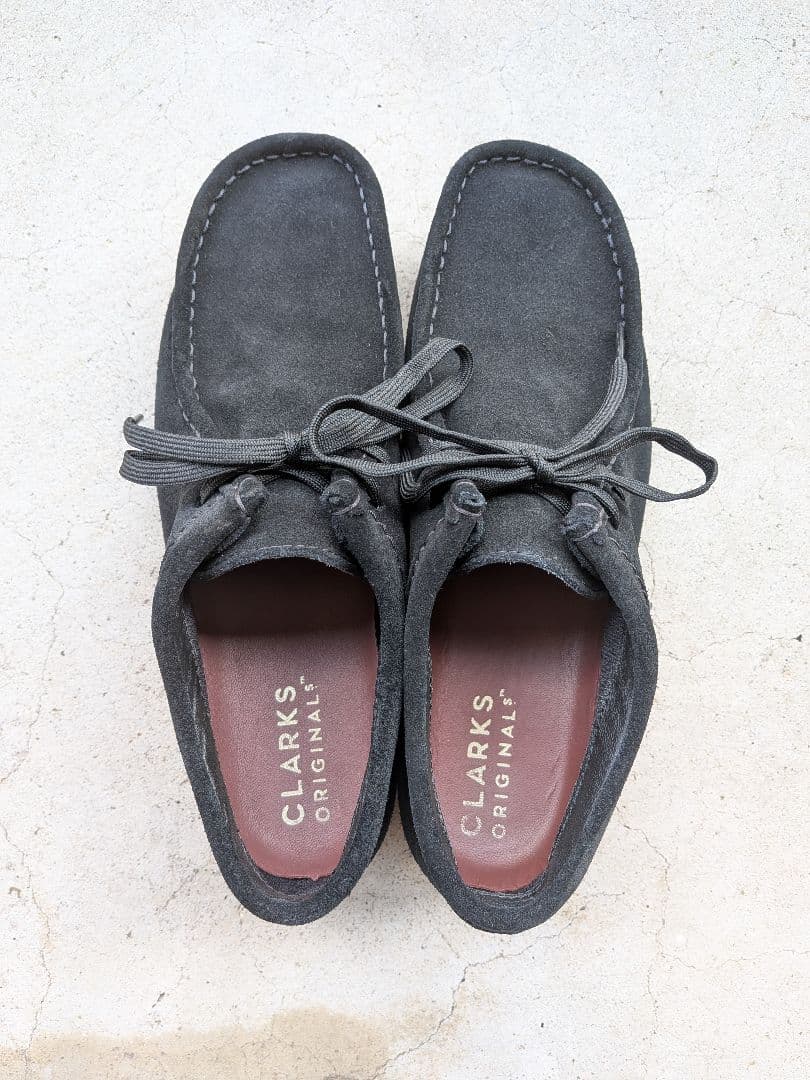 クラークス　ワラビー ゴアテックス　gore-tex　UK6.5