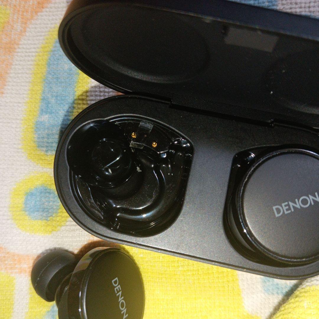 【音抜群◇】DENON PerL Pro 961 ワイヤレスイヤホン ブラック