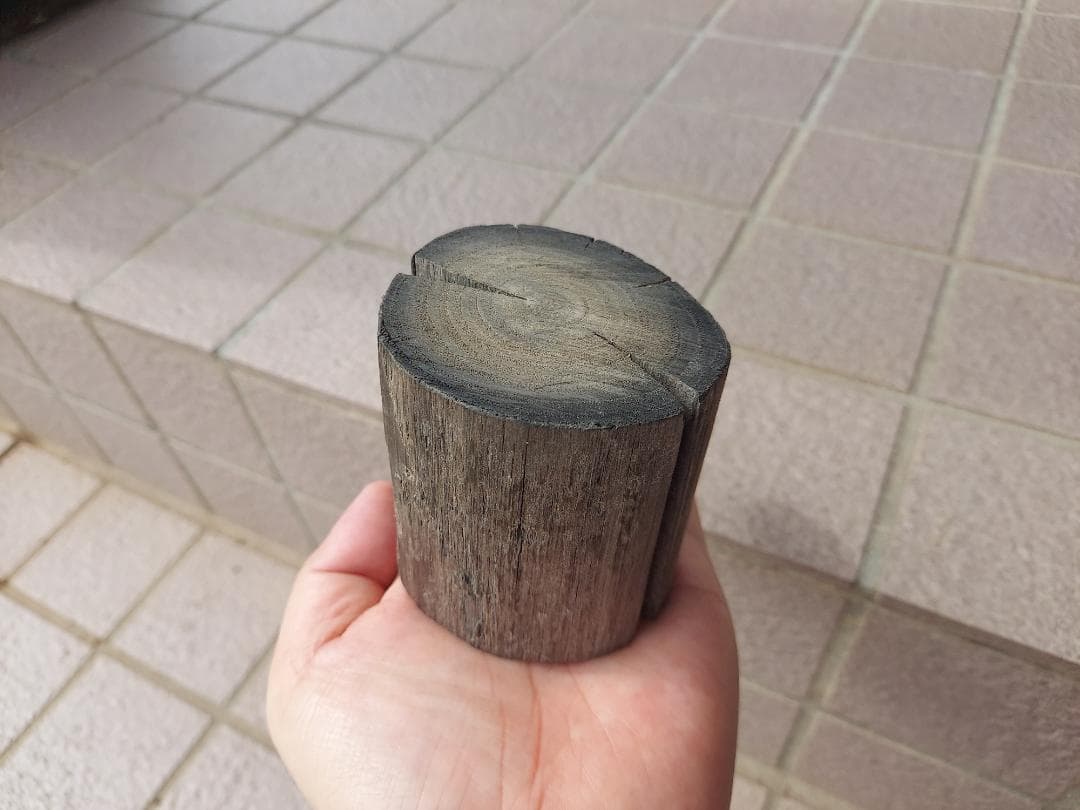 阿武隈川産 埋もれ木（小）　新古今和歌集に詠まれた本物の伝承品