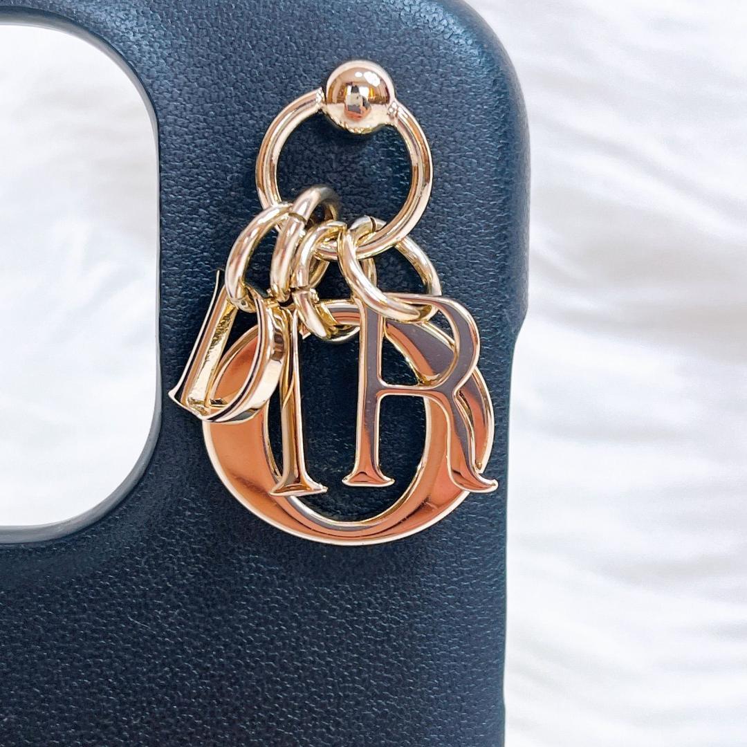 ✨未使用級✨Dior　LADY DIOR　iPhone15proケース　羊革