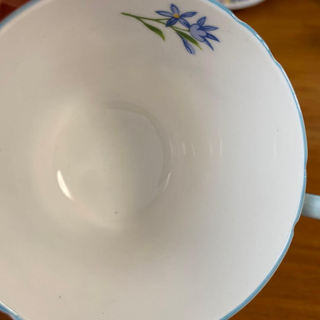 シェリー　ワイルドフラワー　色とりどりの野花が可愛い　コーヒーセット　デミタス
