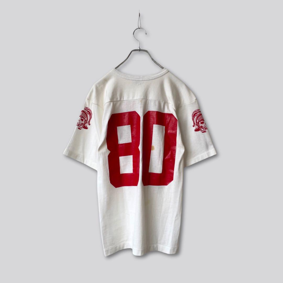 【海外古着】70-80s Champion フットボールシャツ / 着画あり