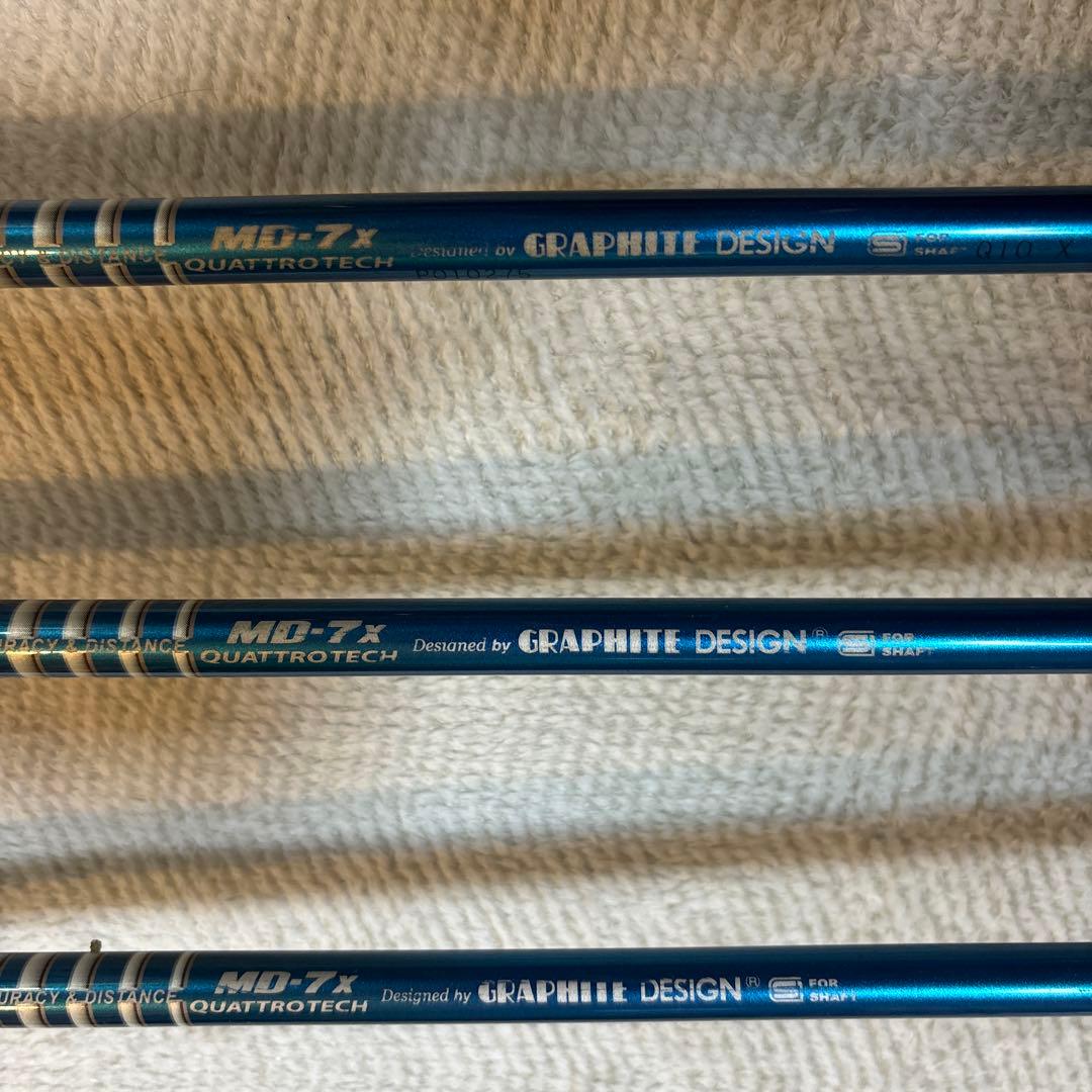 XXIO 10 ユーティリティクラブ 3本セット