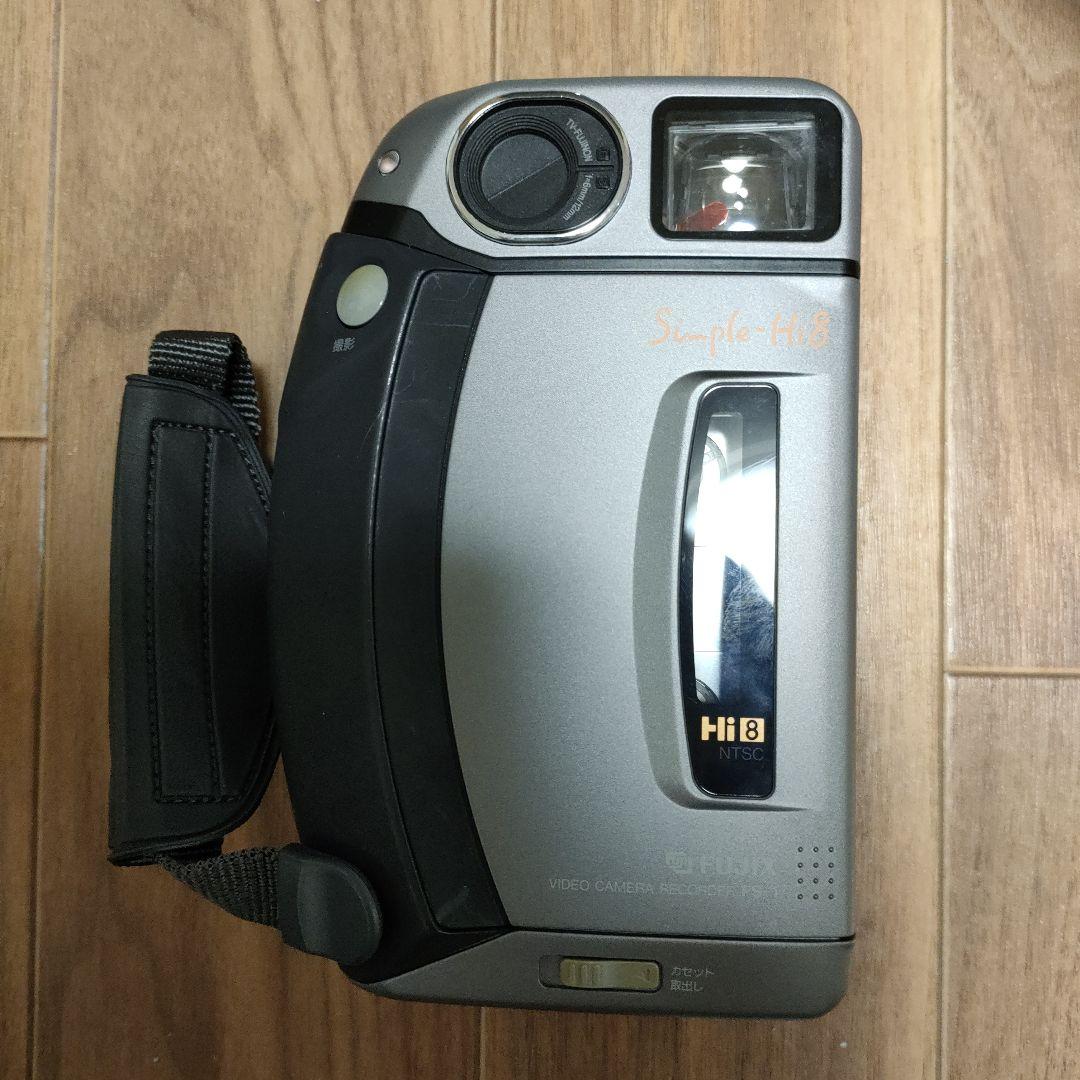 Simple Hi8 VK-100 ビデオカメラ本体、ビデオポートキット等