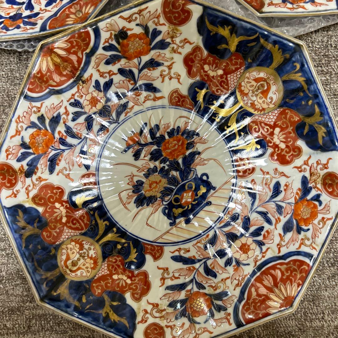 錦手大鉢　3個セット