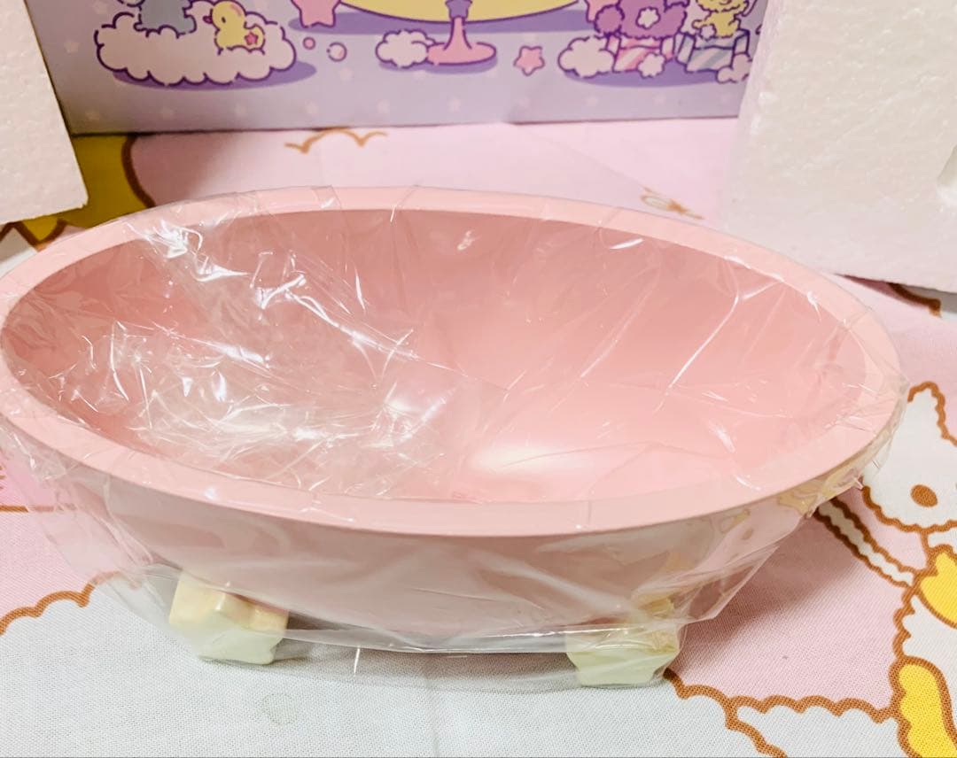 リトルツインスターズ キキララ バスタブ形小物入れ