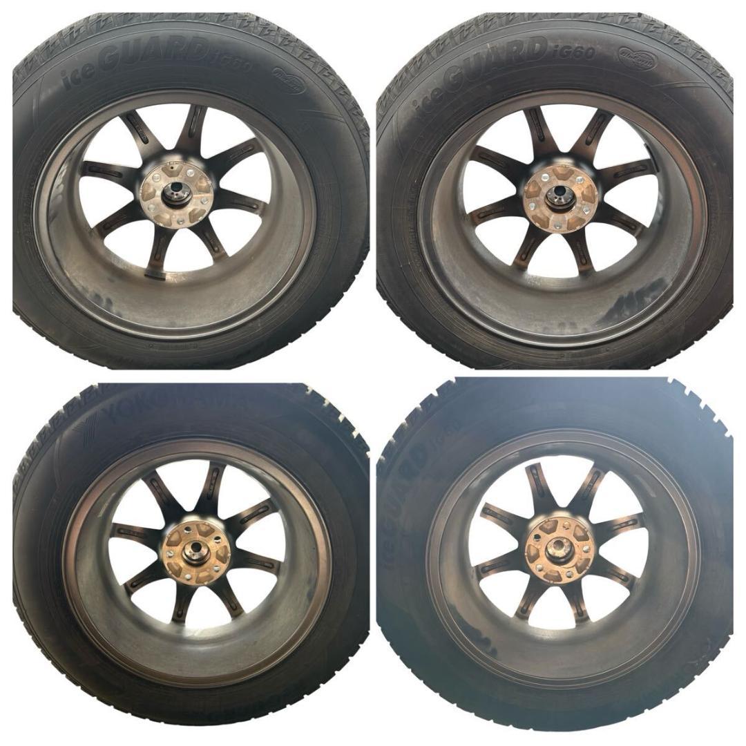 し*ま様 スタッドレスタイヤ アルミホーイール4本セット ヨコハマタイヤ 17イ