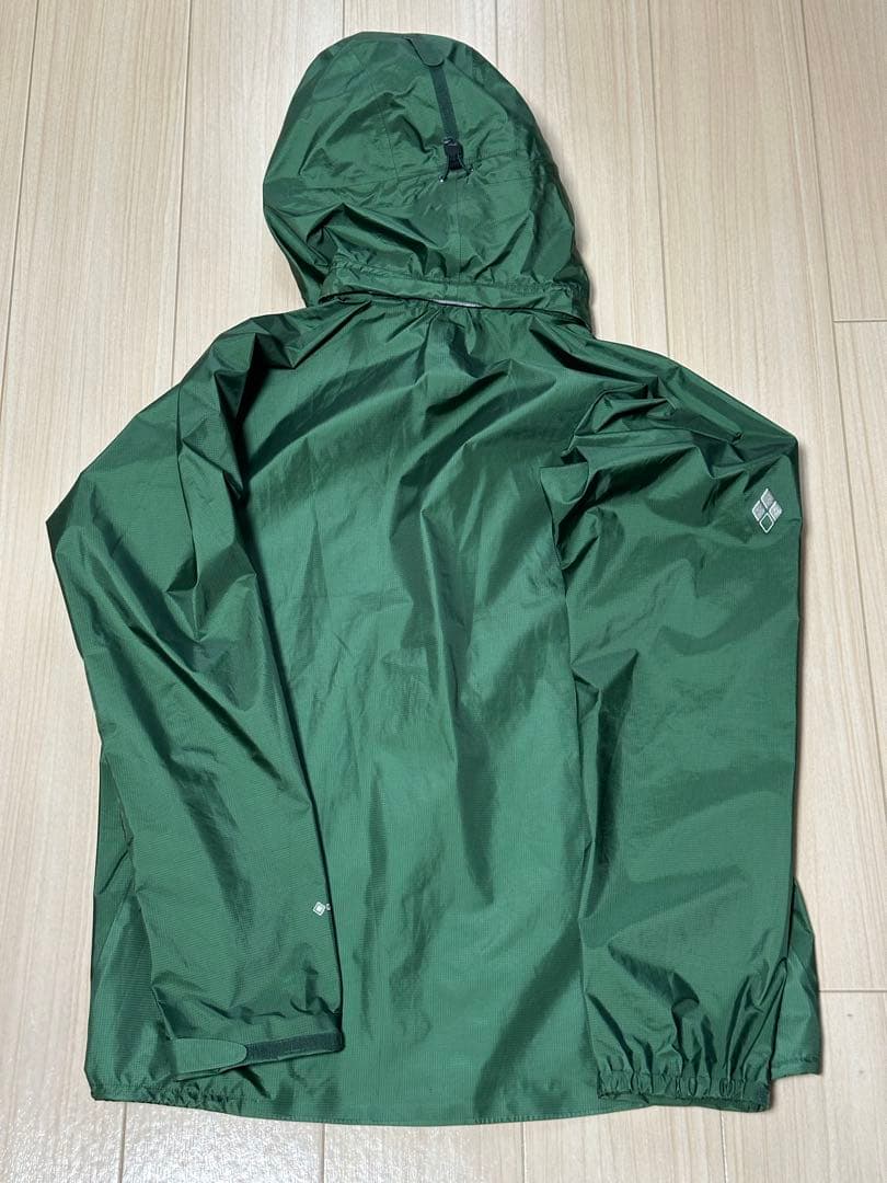 モンベル　ストームクルーザー　デタッチャブルフード　ゴアテックス　緑 L