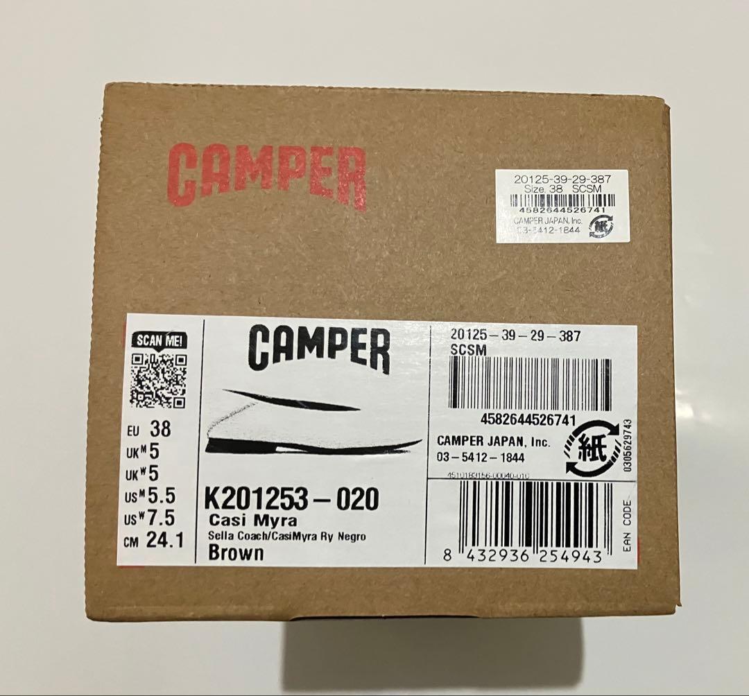 CAMPER カンペール Casi Myra カシマイラ ダークブラウン38