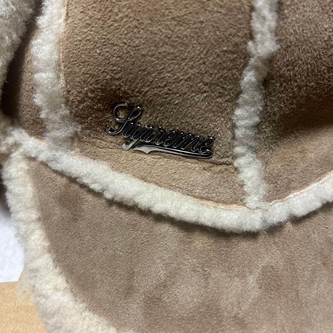 帽子 supreme shearling lined earflap cap M/L