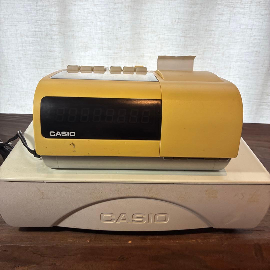 CASIO レジスター 鍵付き