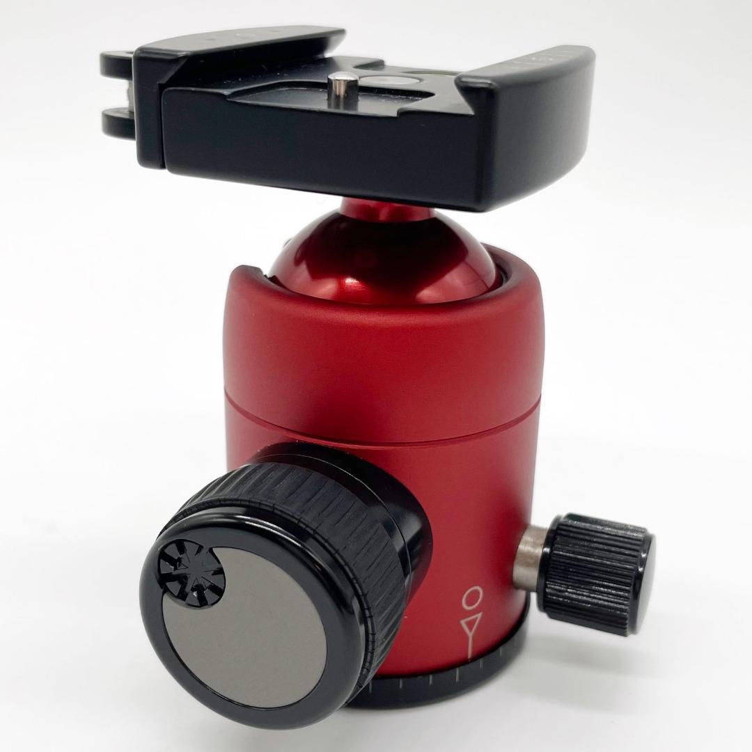 ■マーキンス Q3iTRQ-RD レバーシュー 自由雲台 ワインレッド