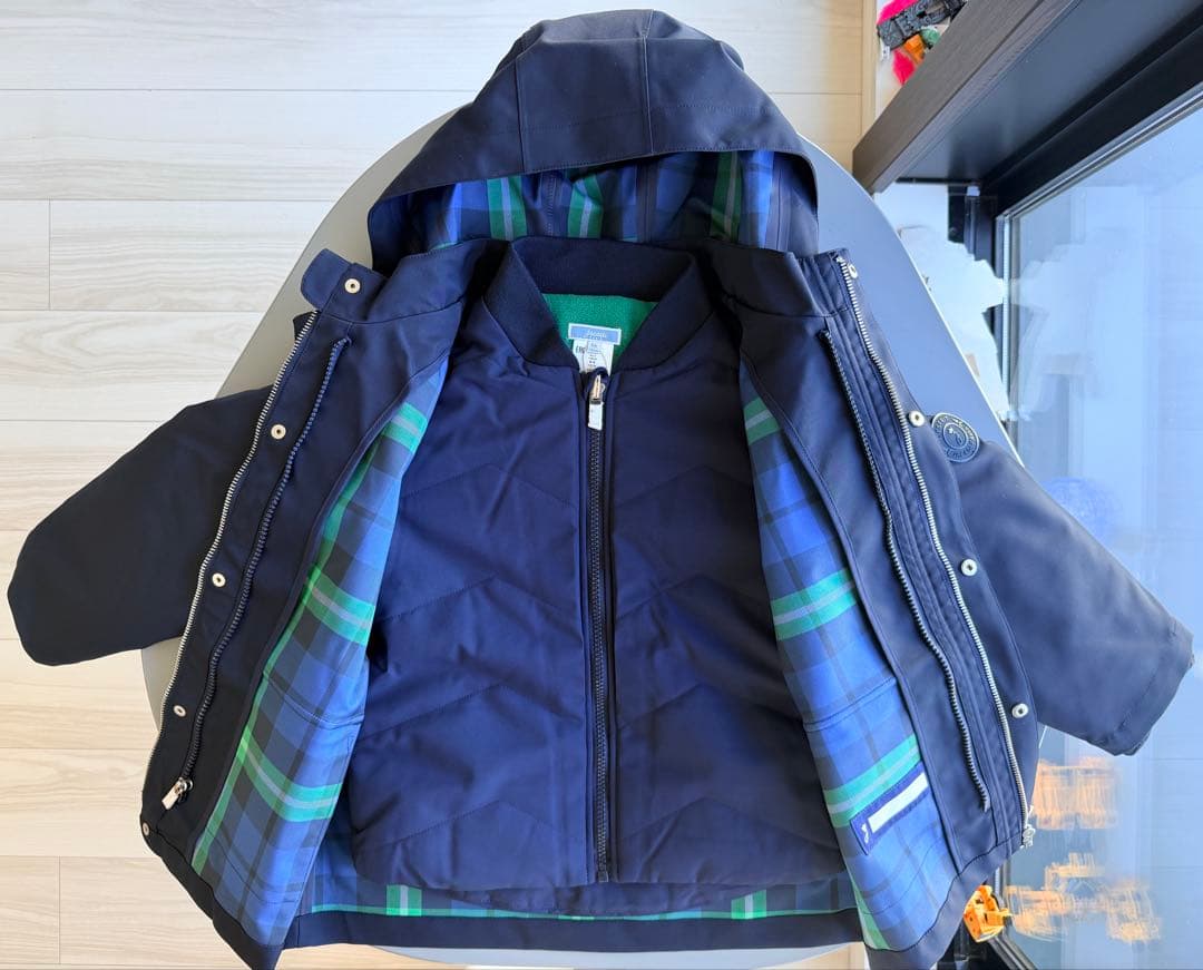 新品タグ付け　Jacadi 25秋冬新作 ジャカディ3wayウィンドブレーカー