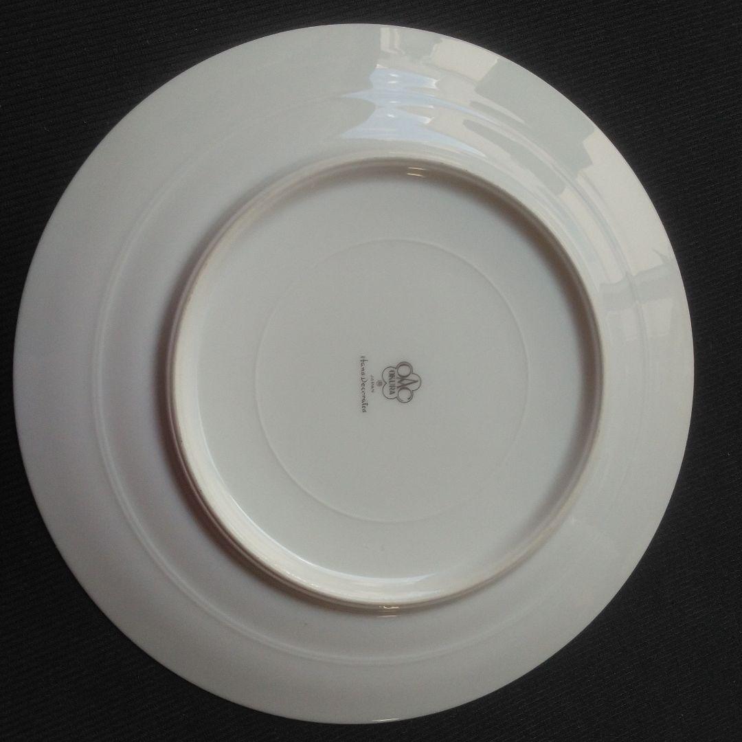 大倉陶園　金縁　皿　6枚　手描き　オークラチャイナ　OKURA　ハンドペイント