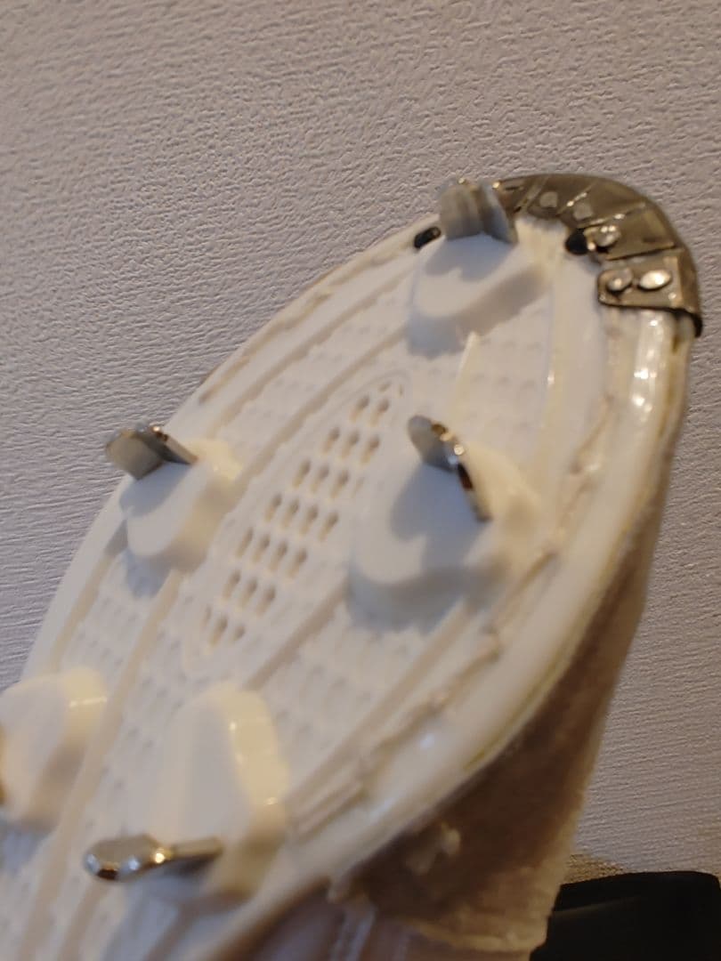 スラッガー　野球　25.0センチ スパイク　金具　ホワイト 高校野球