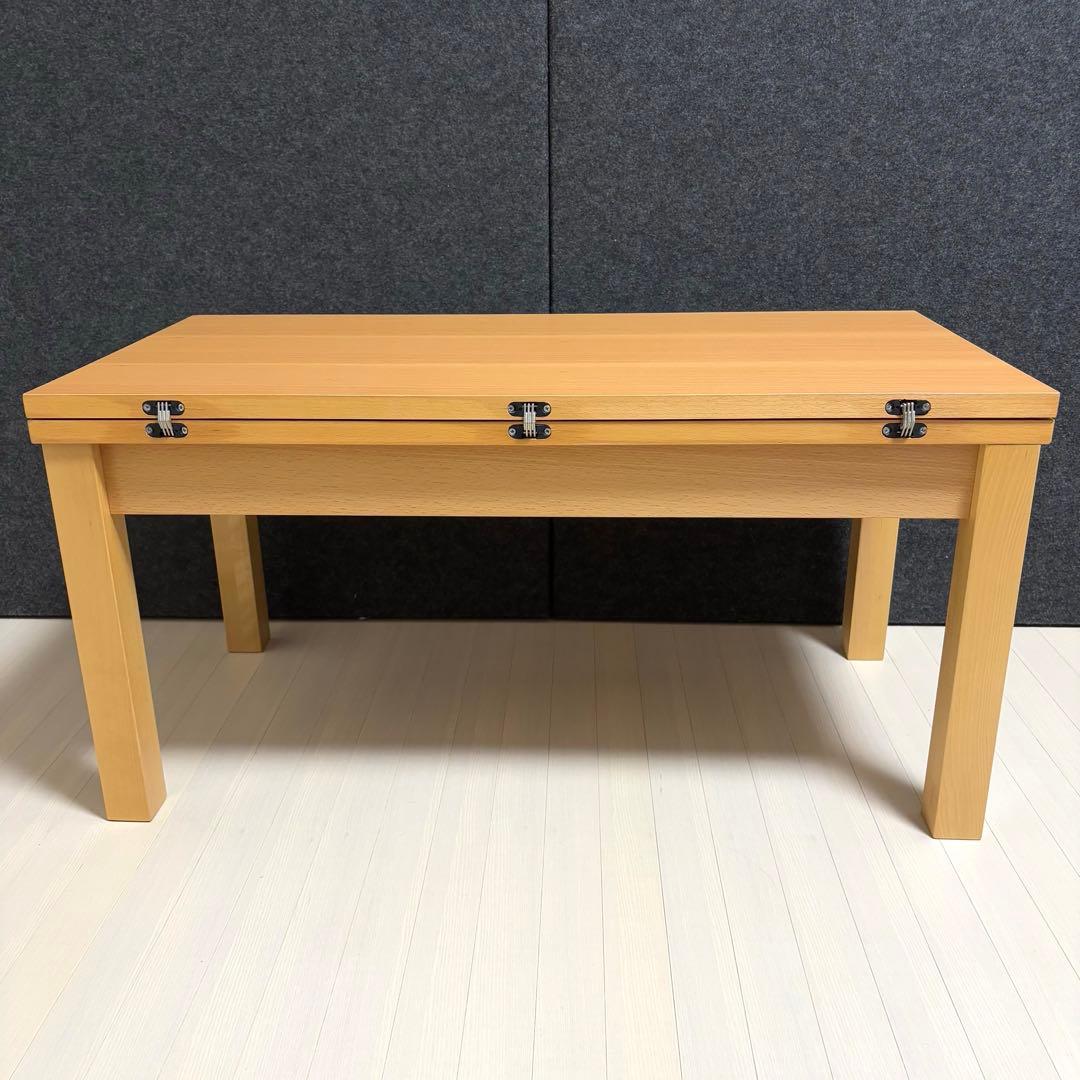 バタフライテーブル　回転式テーブル　センターテーブル　ローテーブル　折りたたみ