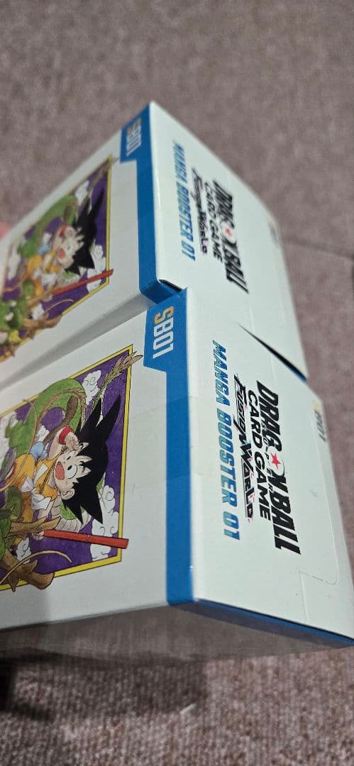 ドラゴンボール MANGA BOOSTER 01 マンガブースター 2BOX