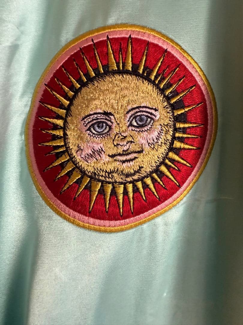 ヒグチユウコ スカジャン　月と太陽(リバーシブル)