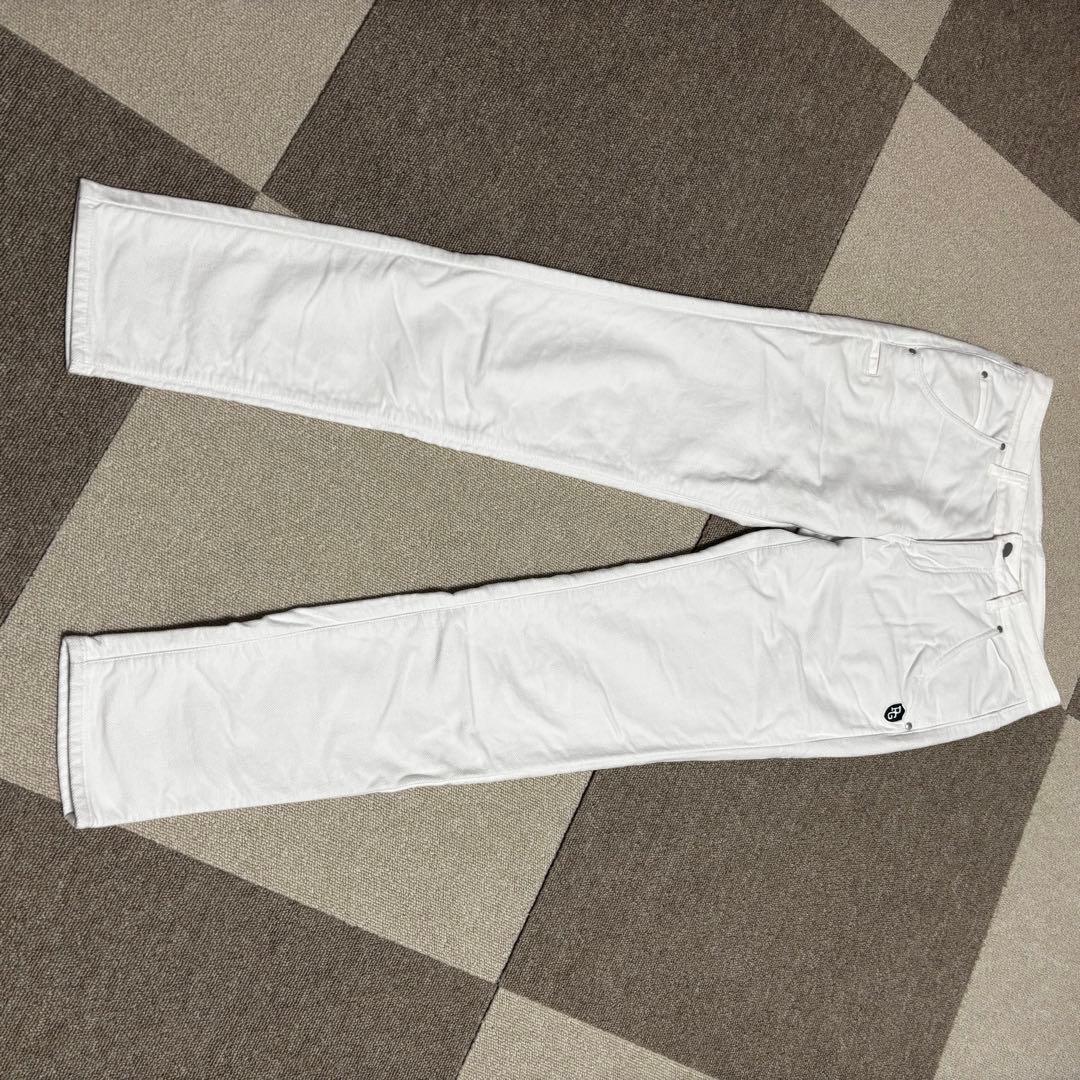 パーリーゲイツ　PEARLY GATES ゴルフパンツ　蓄熱裏起毛　ホワイト