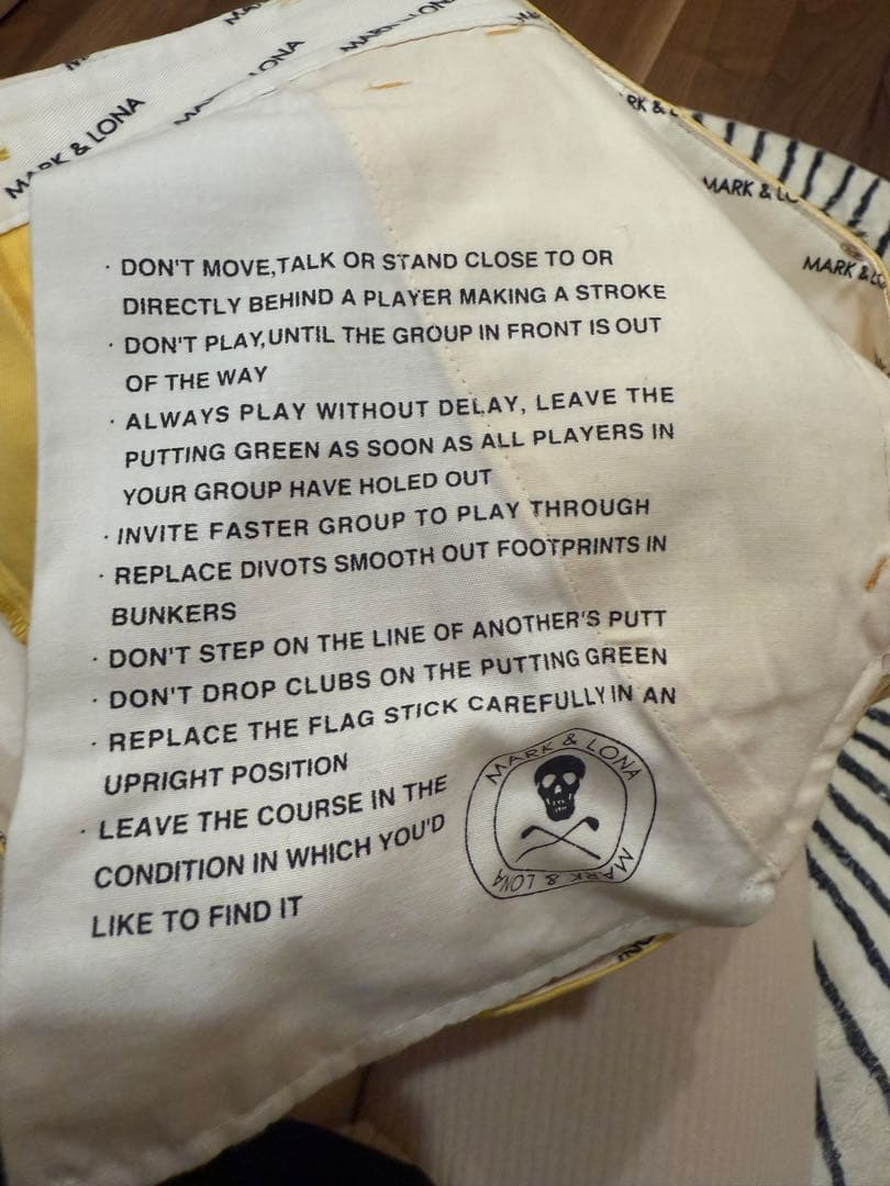 MARK＆LONA マークアンドロナ スカート ゴルフウェア ストレッチ M