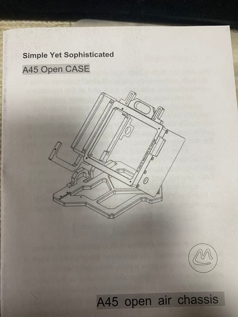 Monster studio A45 ITXオープンフレームPCケースセット