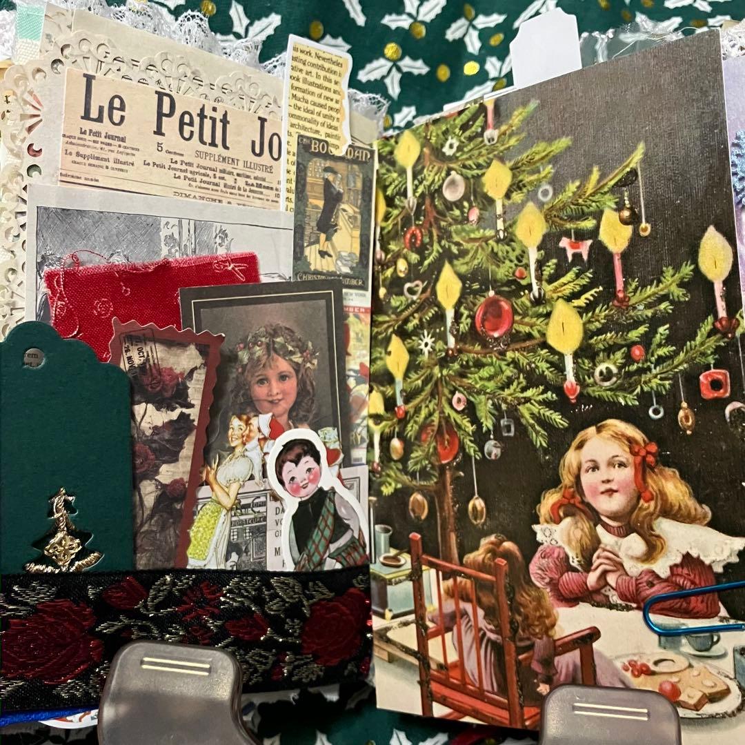 ジャンクジャーナル雑記帳 クリスマス トマトガール 妖精 ヴィクトリア