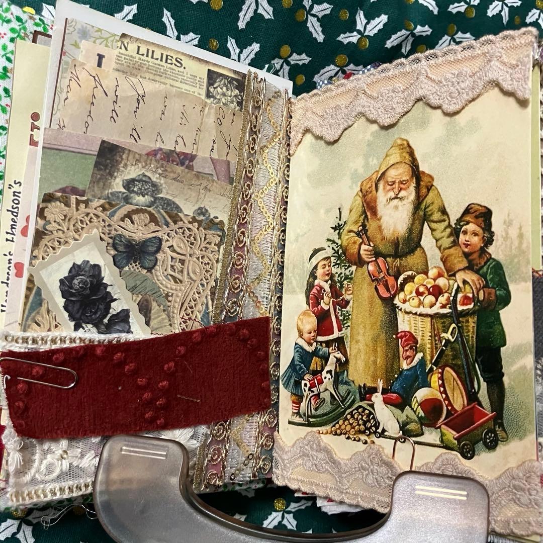 ジャンクジャーナル雑記帳 クリスマス トマトガール 妖精 ヴィクトリア